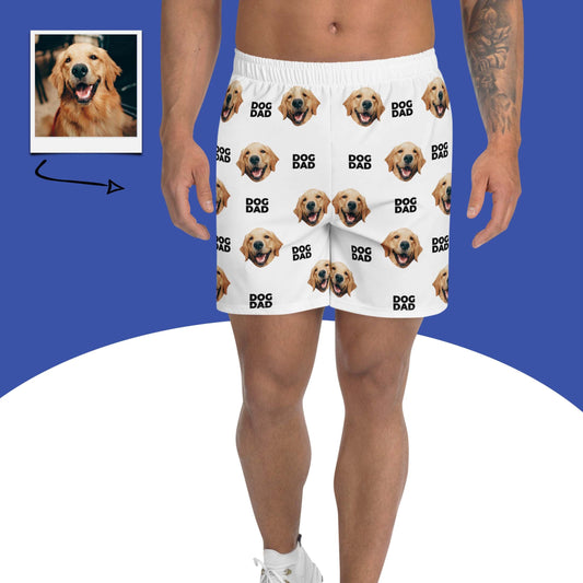 Custom Dog Dad Face Shorts