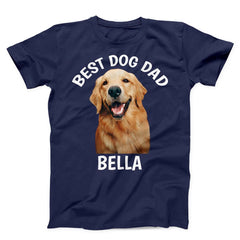 Custom Dog Dad T-shirt