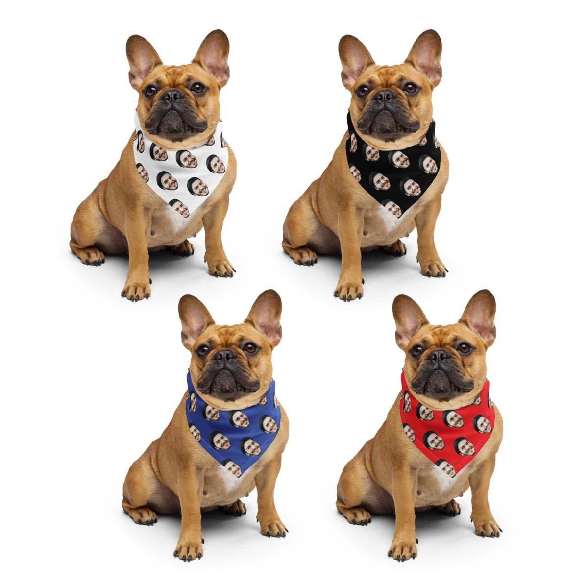 Custom Face Dog Bandana Secondary image