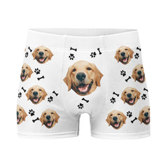 Custom Dog Face Boxers