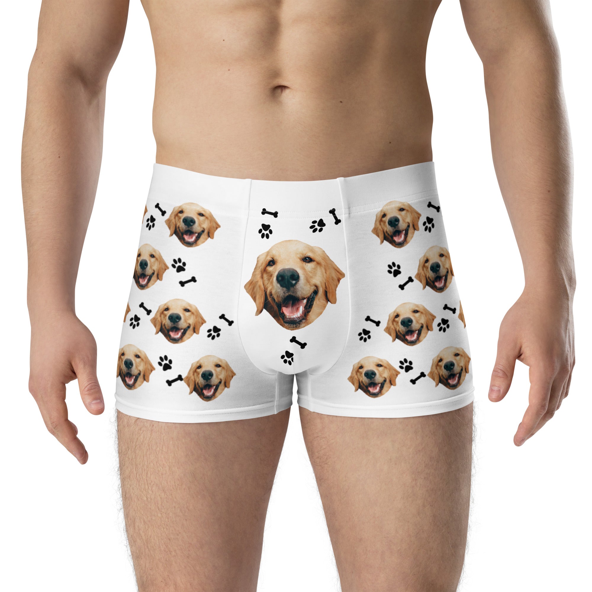 Custom Dog Face Boxers