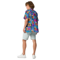 Custom Dog Face Hawaiian Shirt