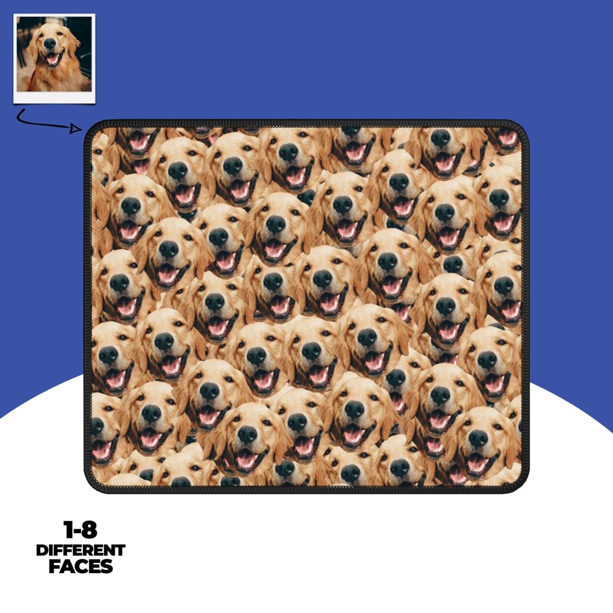 Custom Dog Faces Mouse Pad Main image