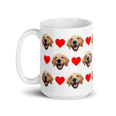 Custom Dog Face Mug