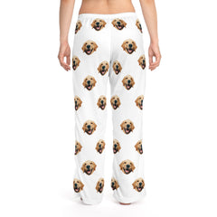 Custom Dog Face Pajama Pants Personalized Sleep Bottoms With Your Dog Photo