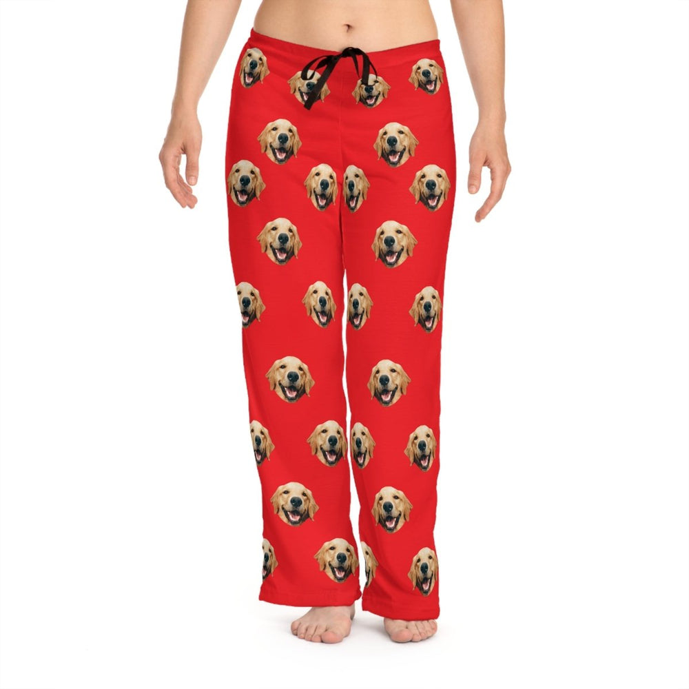 Custom Dog Face Pajama Pants Personalized Dog Lover Gift