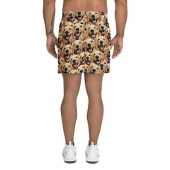 Custom Dog Face Shorts Personalized Pet Photo Shorts Funny Dog Lover Gift