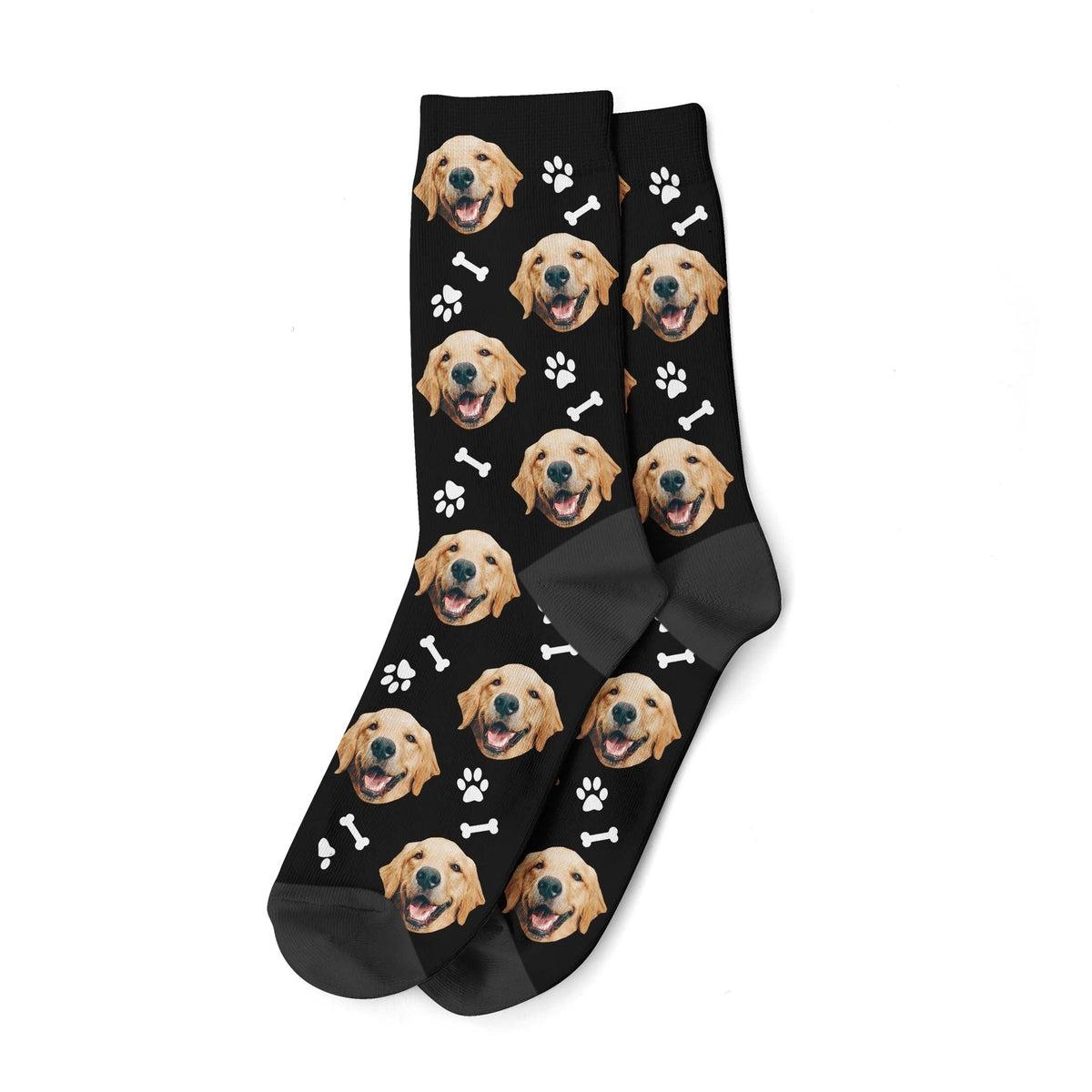 Custom Dog Face Socks Secondary image