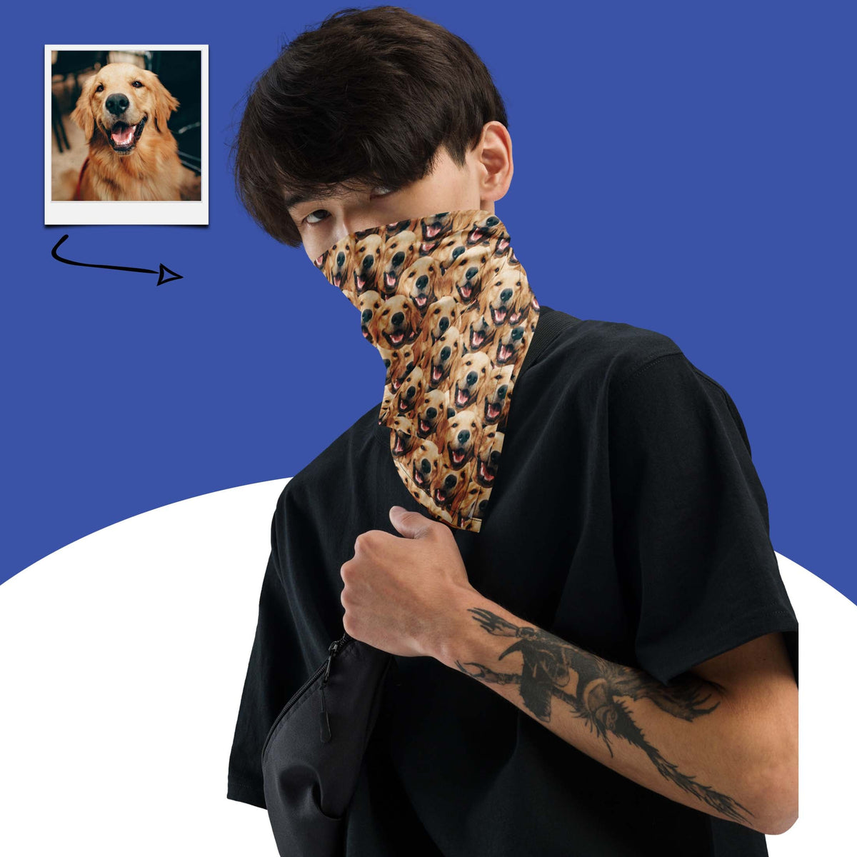 Custom Dog Faces Bandana