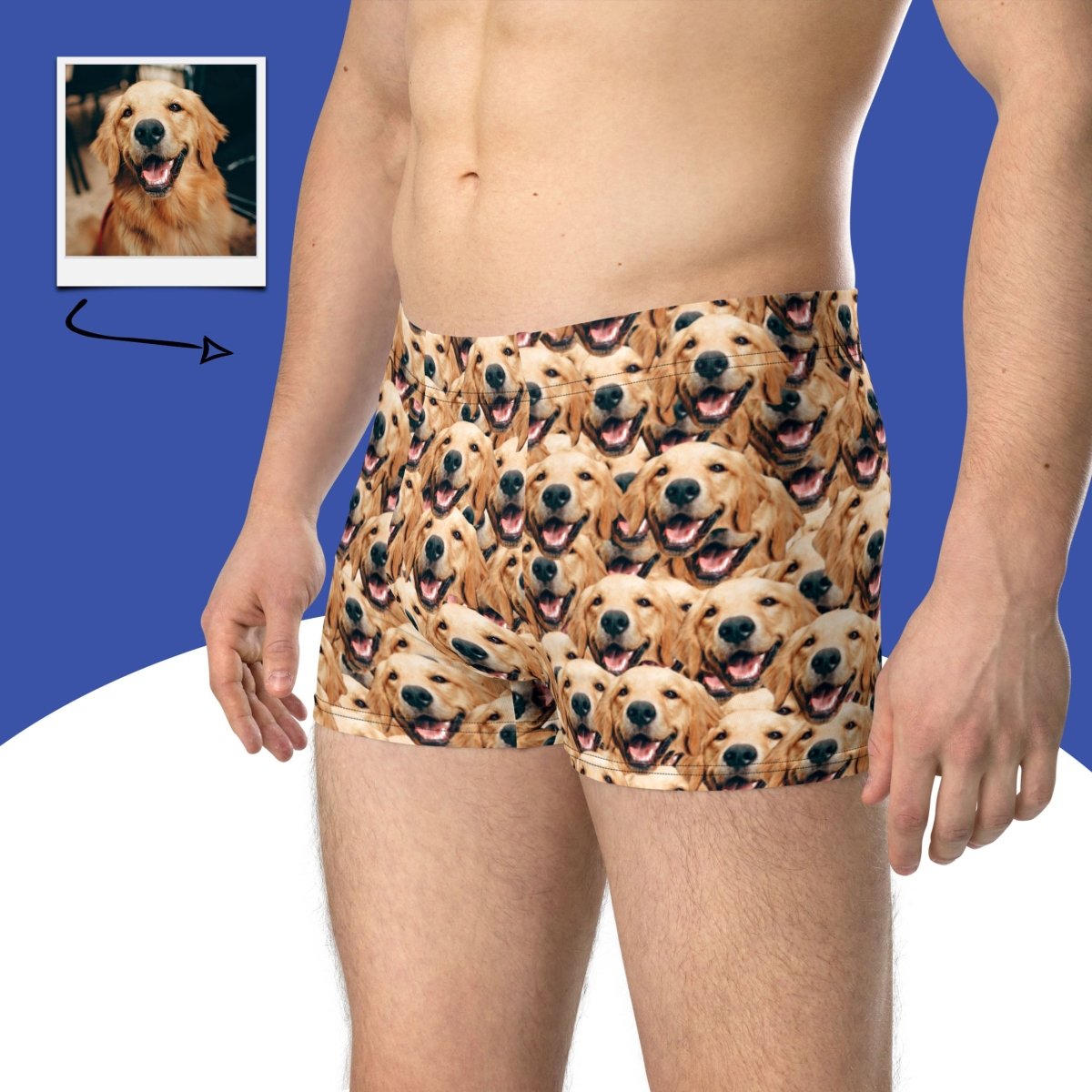 Custom Dog Faces Boxers Main image