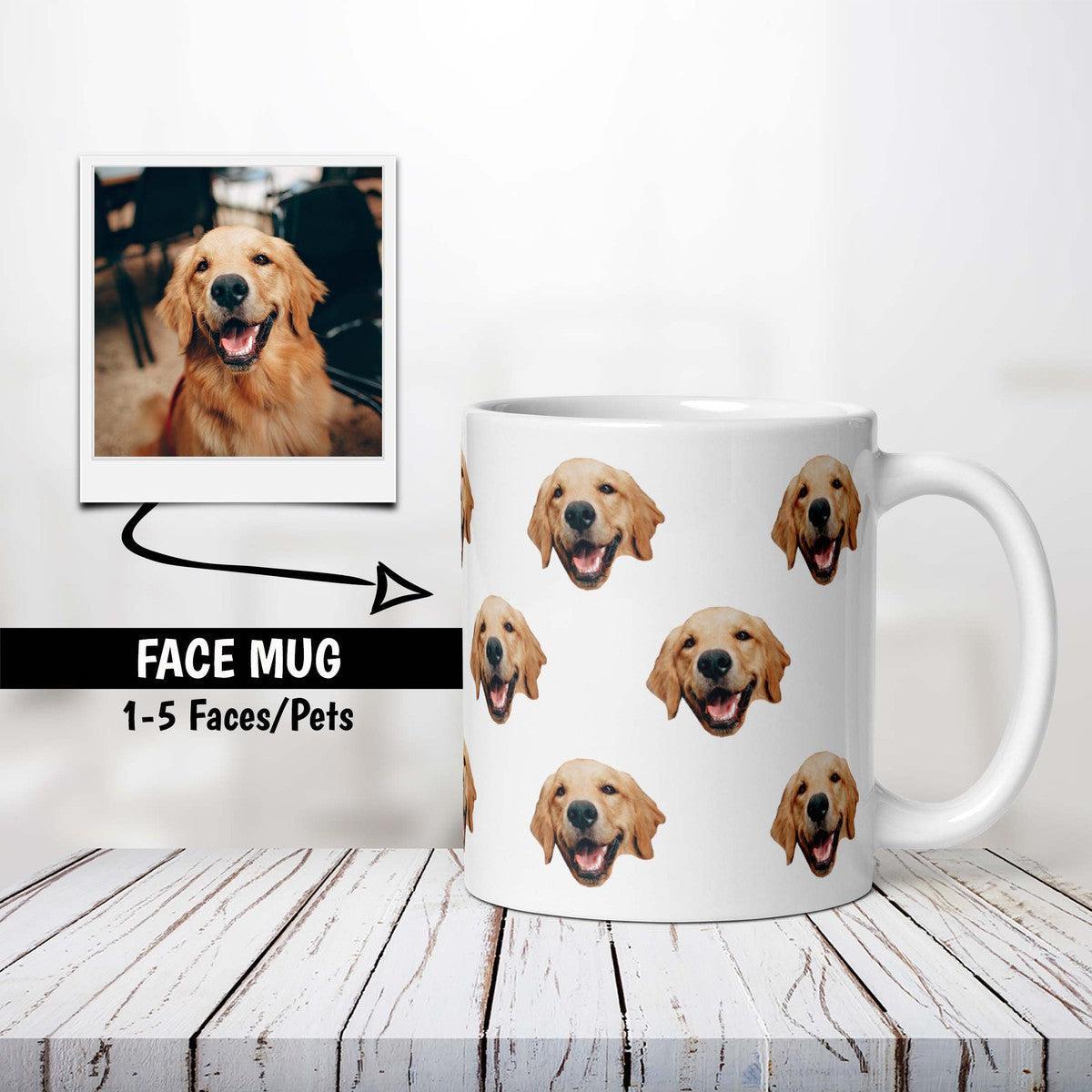 Custom Dog Faces Mug Main image