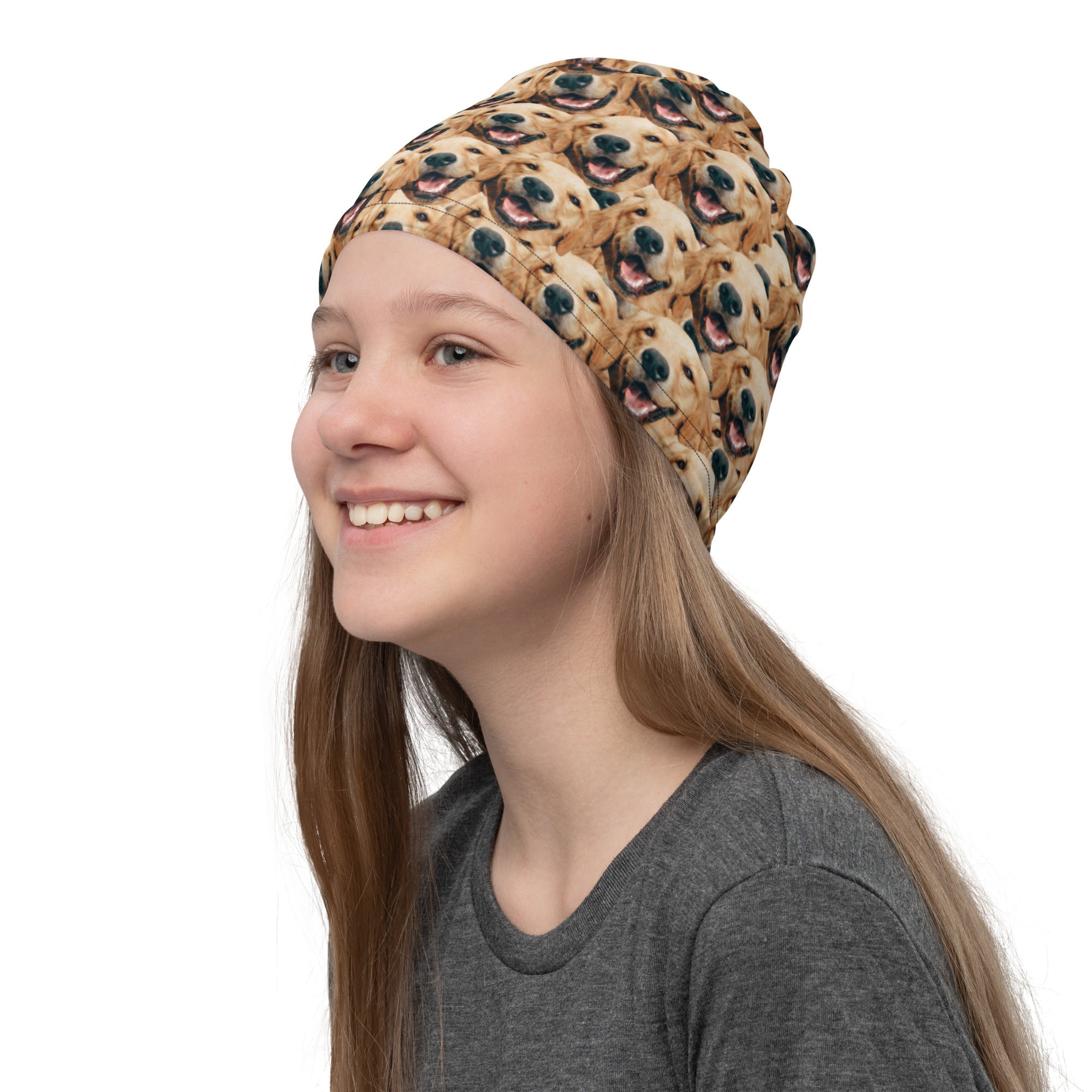 Custom Dog Faces Neck Gaiter