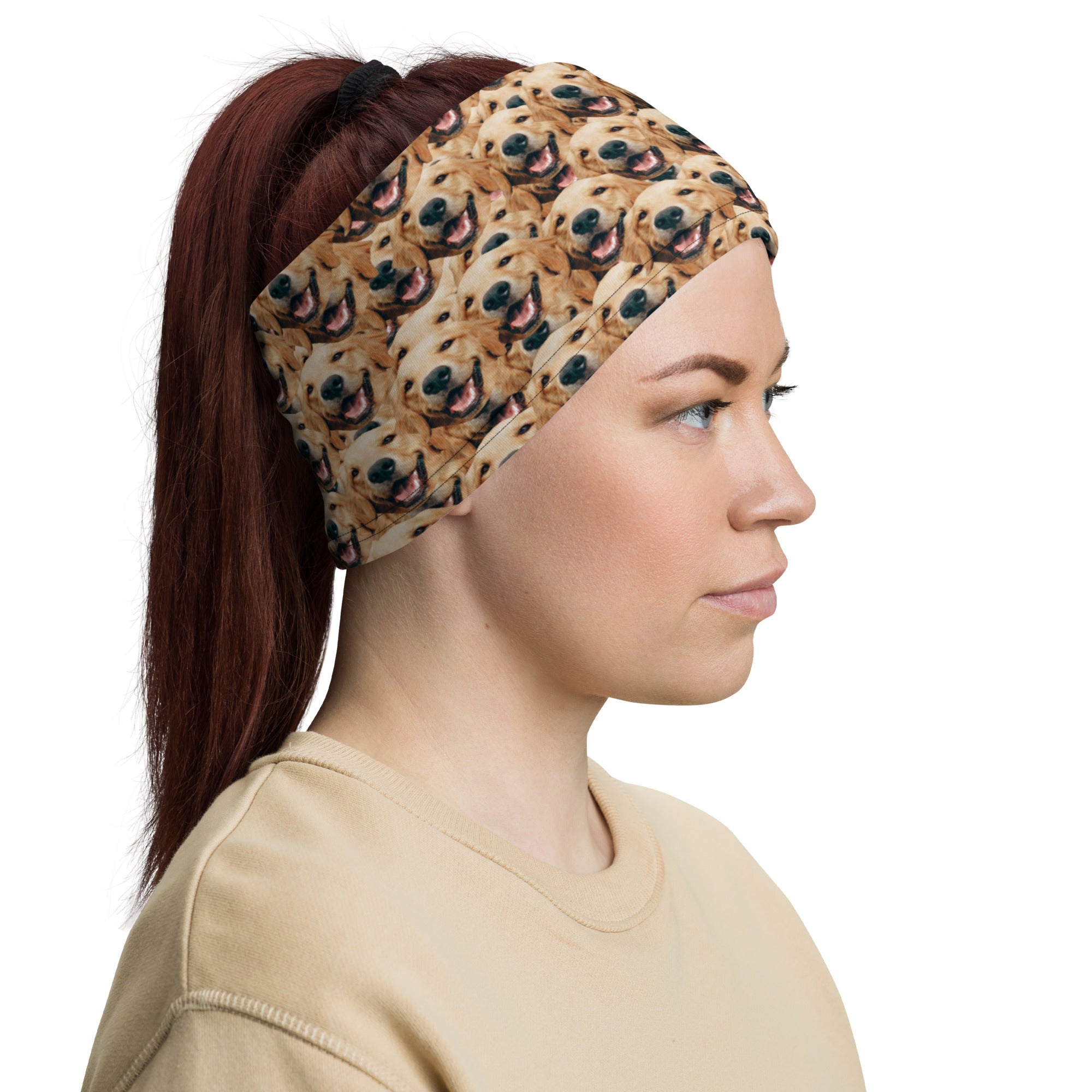 Custom Dog Faces Neck Gaiter