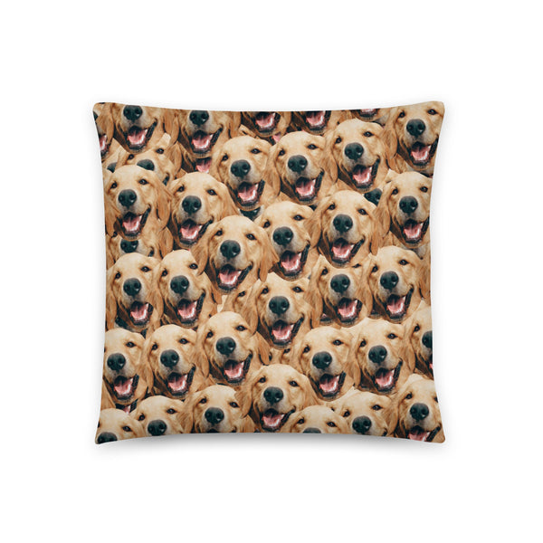 Custom Dog Faces Pillow