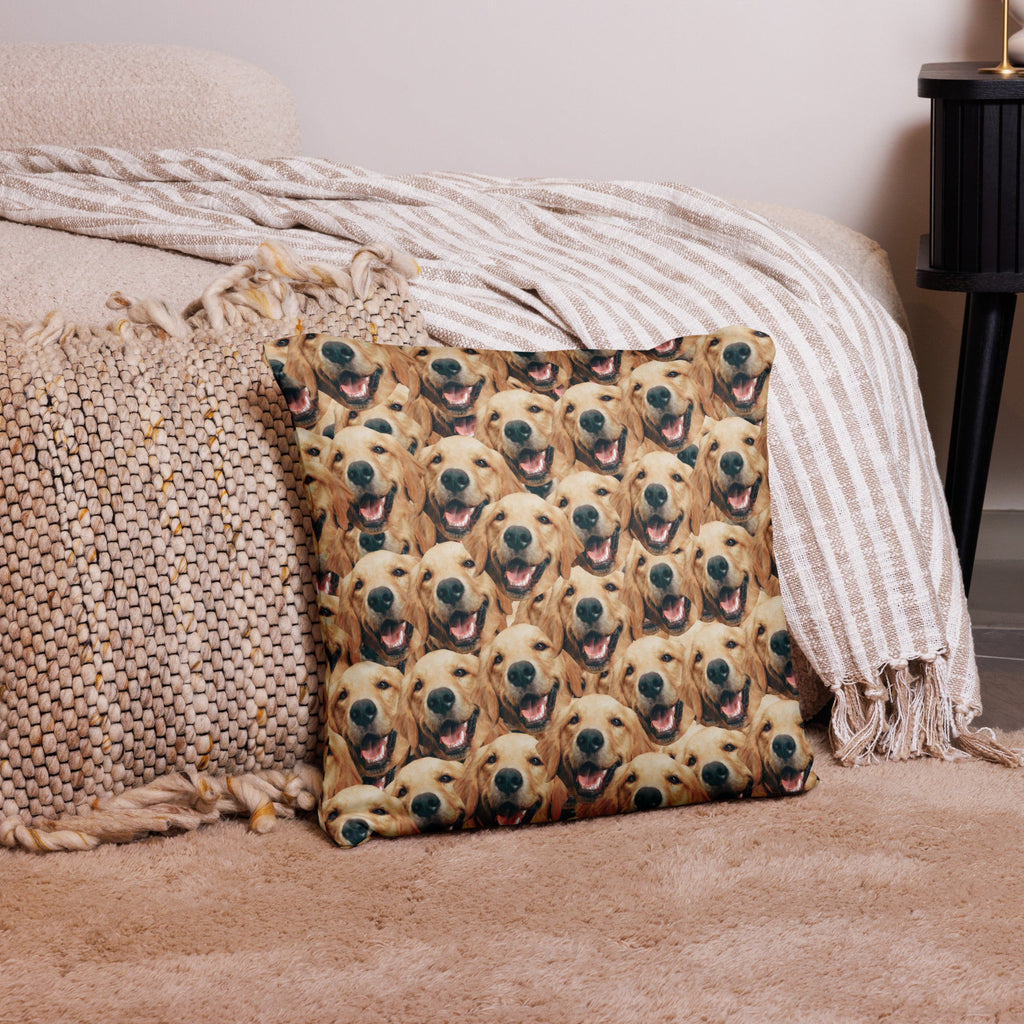 Custom Dog Faces Pillow