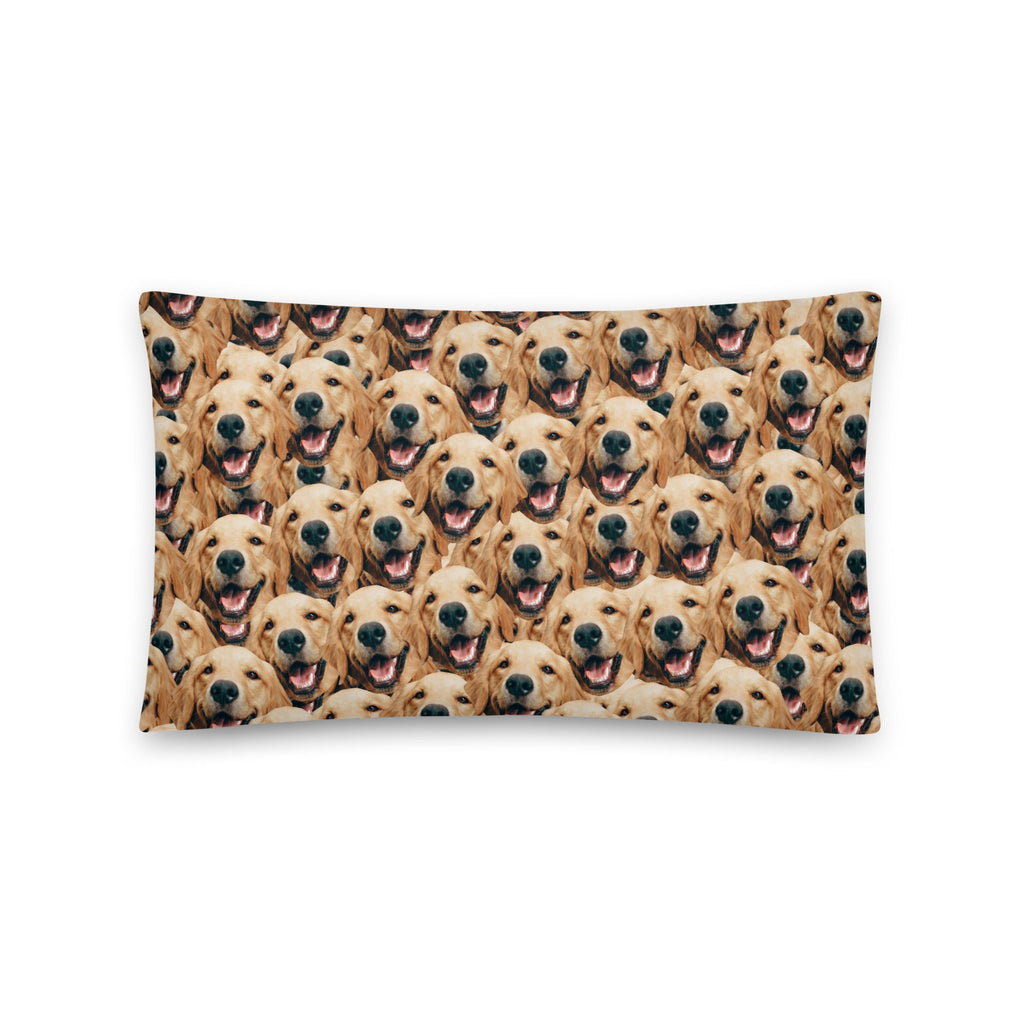 Custom Dog Faces Pillow
