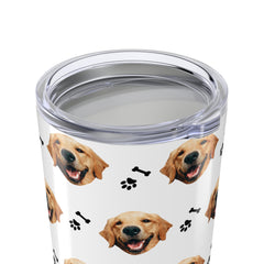 Custom Dog Faces Tumbler