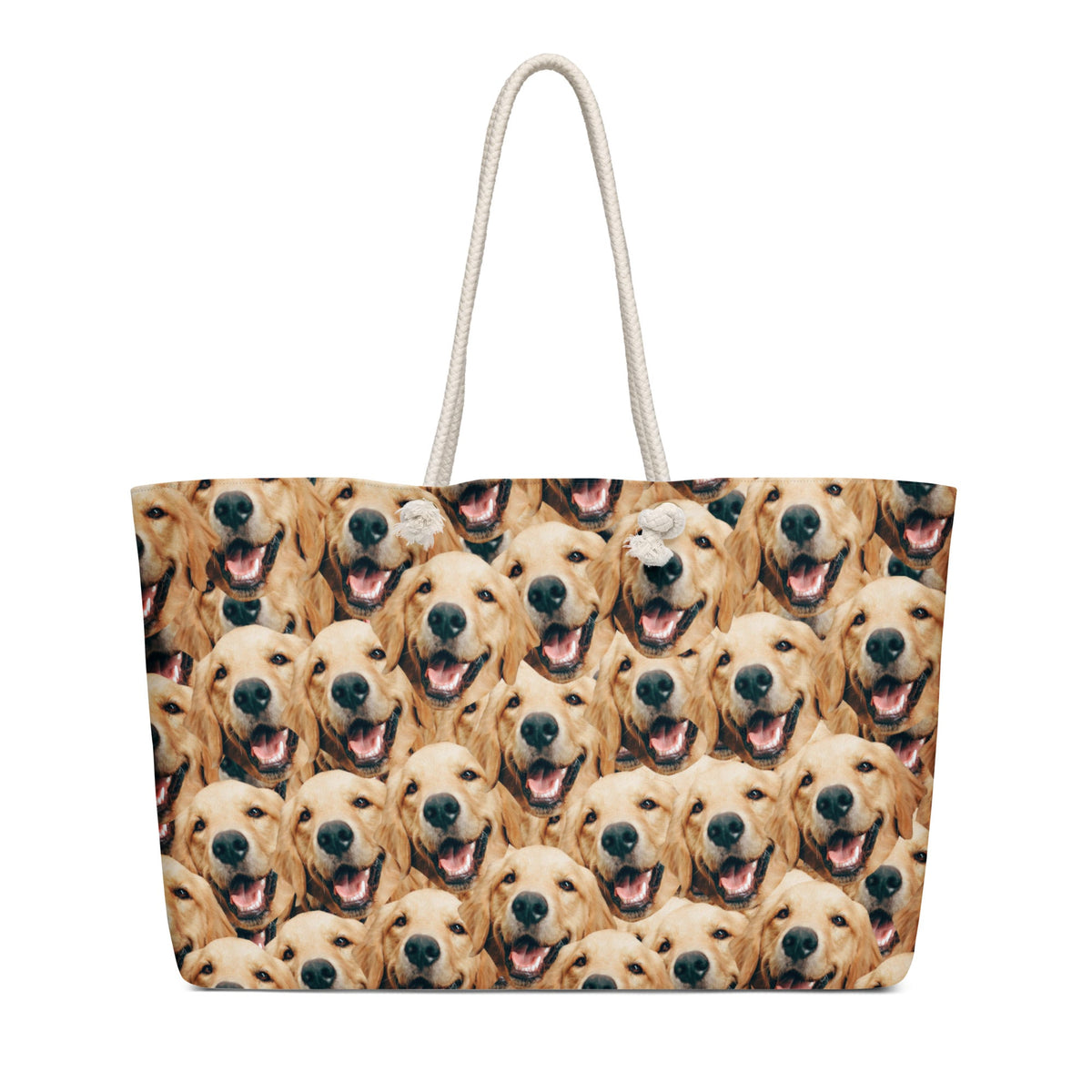 Custom Dog Faces Weekender Bag