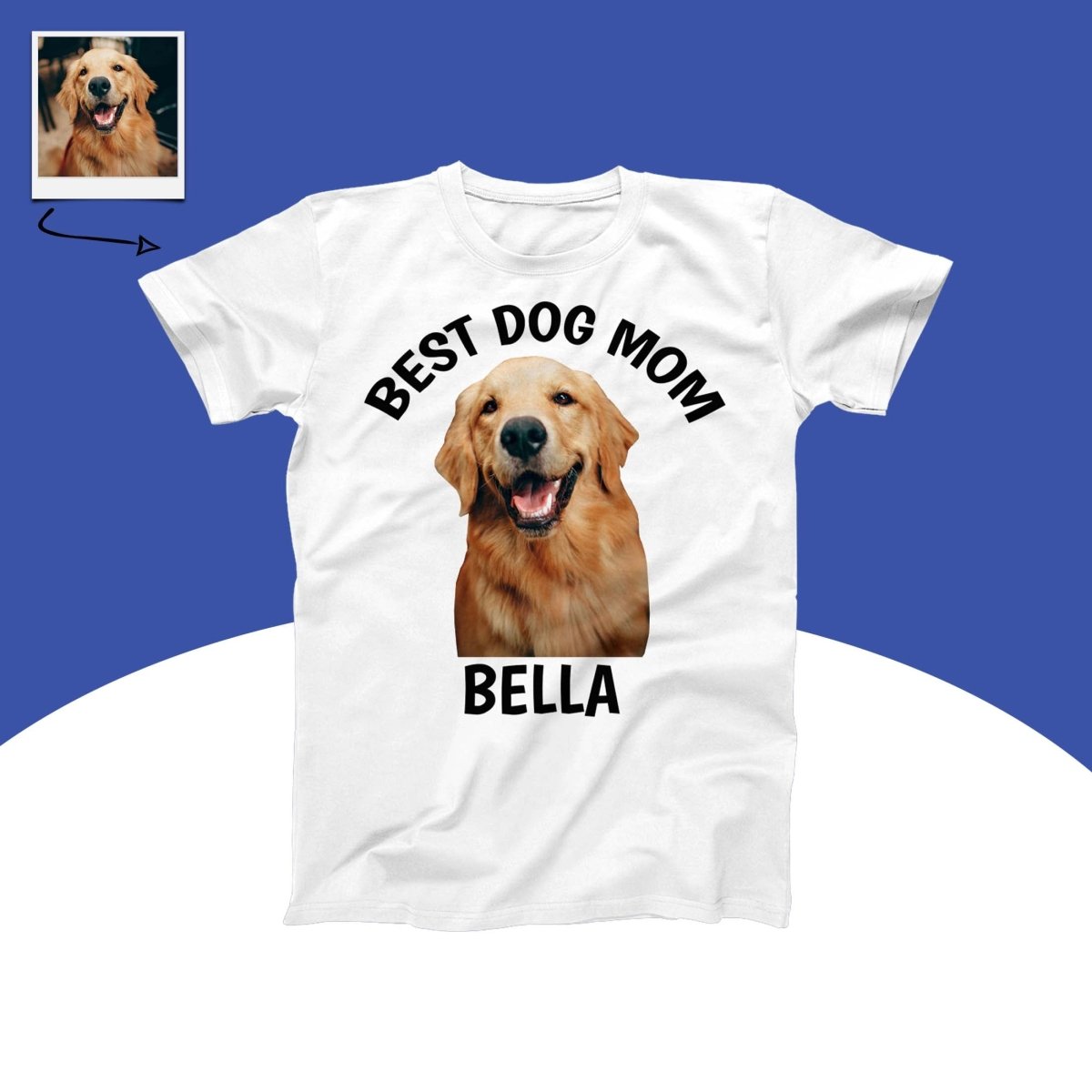 Custom Dog Mom T-shirt Main image