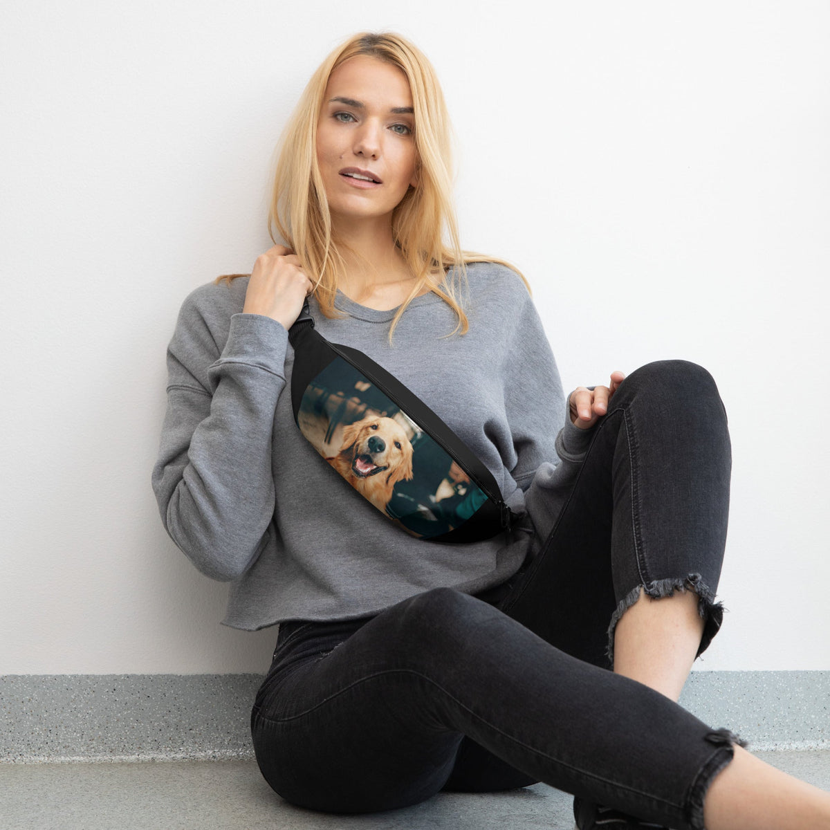 Custom Dog Photo Fanny Pack