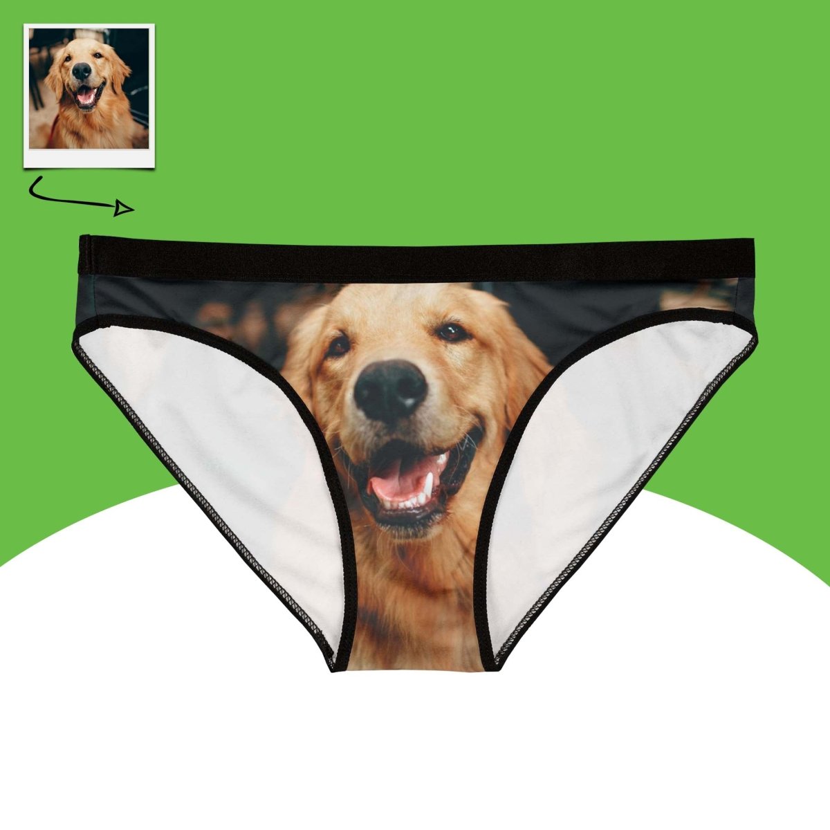 Custom Dog Photo Panties Main image