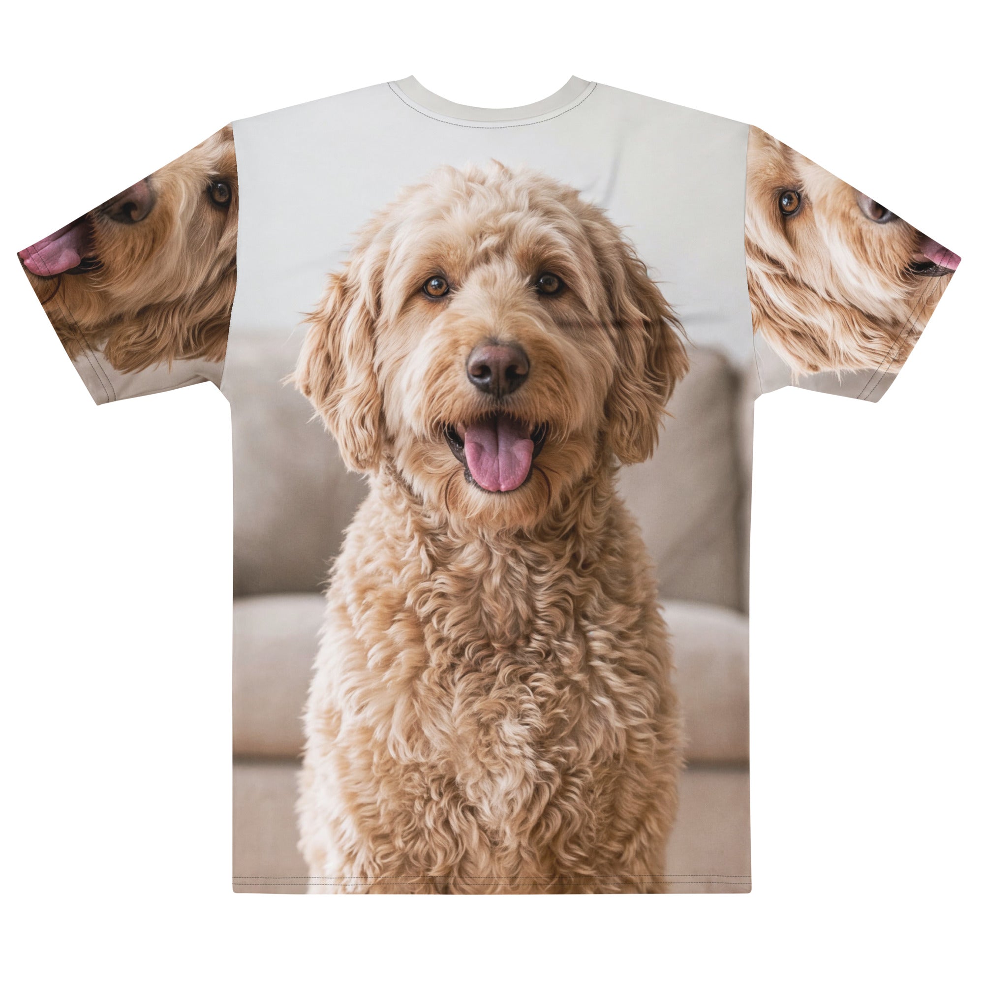 Custom Dog Photo T-shirt All Over Print Secondary image