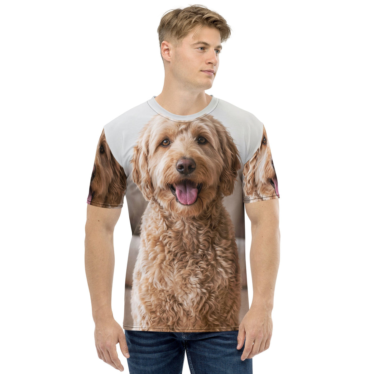 Custom Dog Photo T-shirt All Over Print