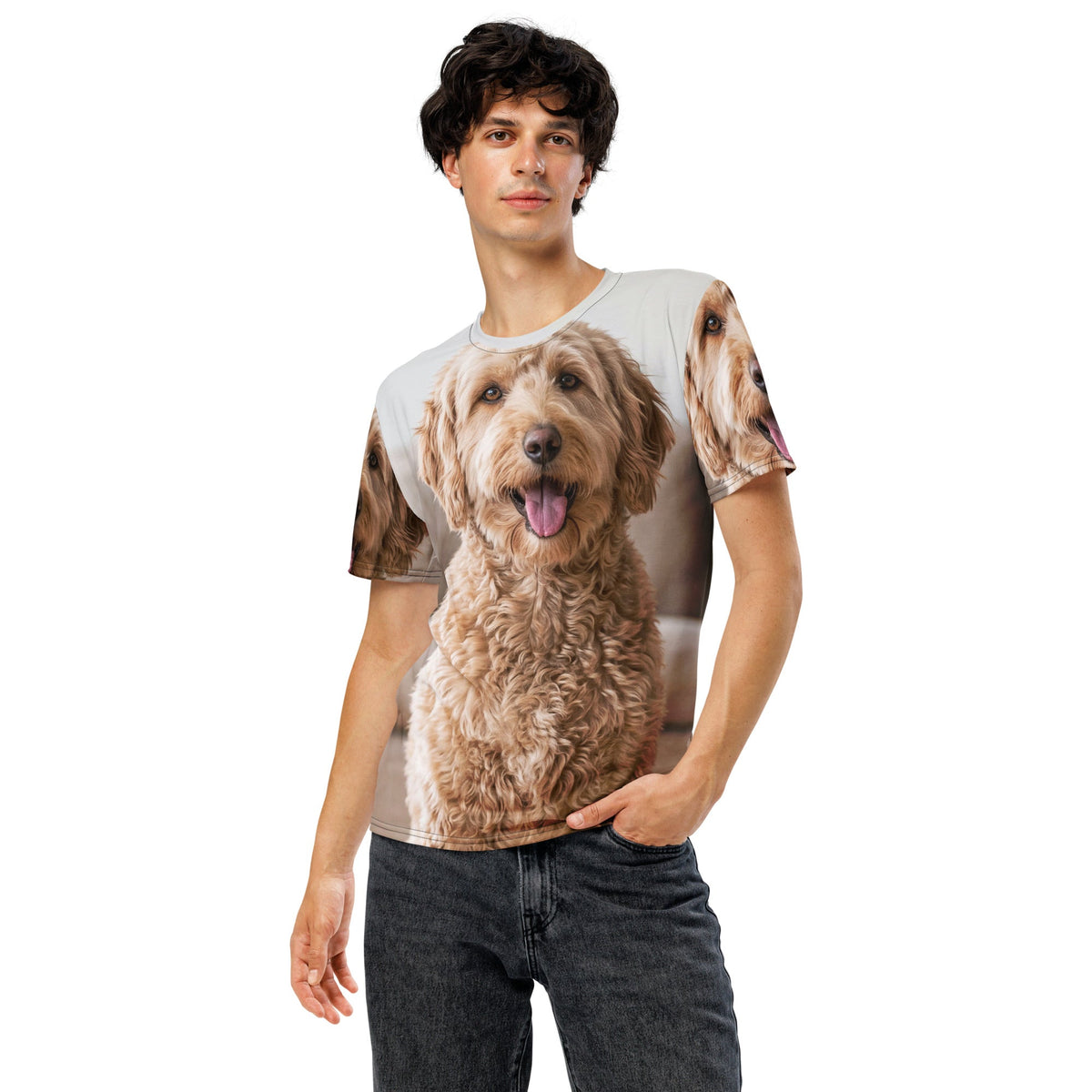 Custom Dog Photo T-shirt All Over Print
