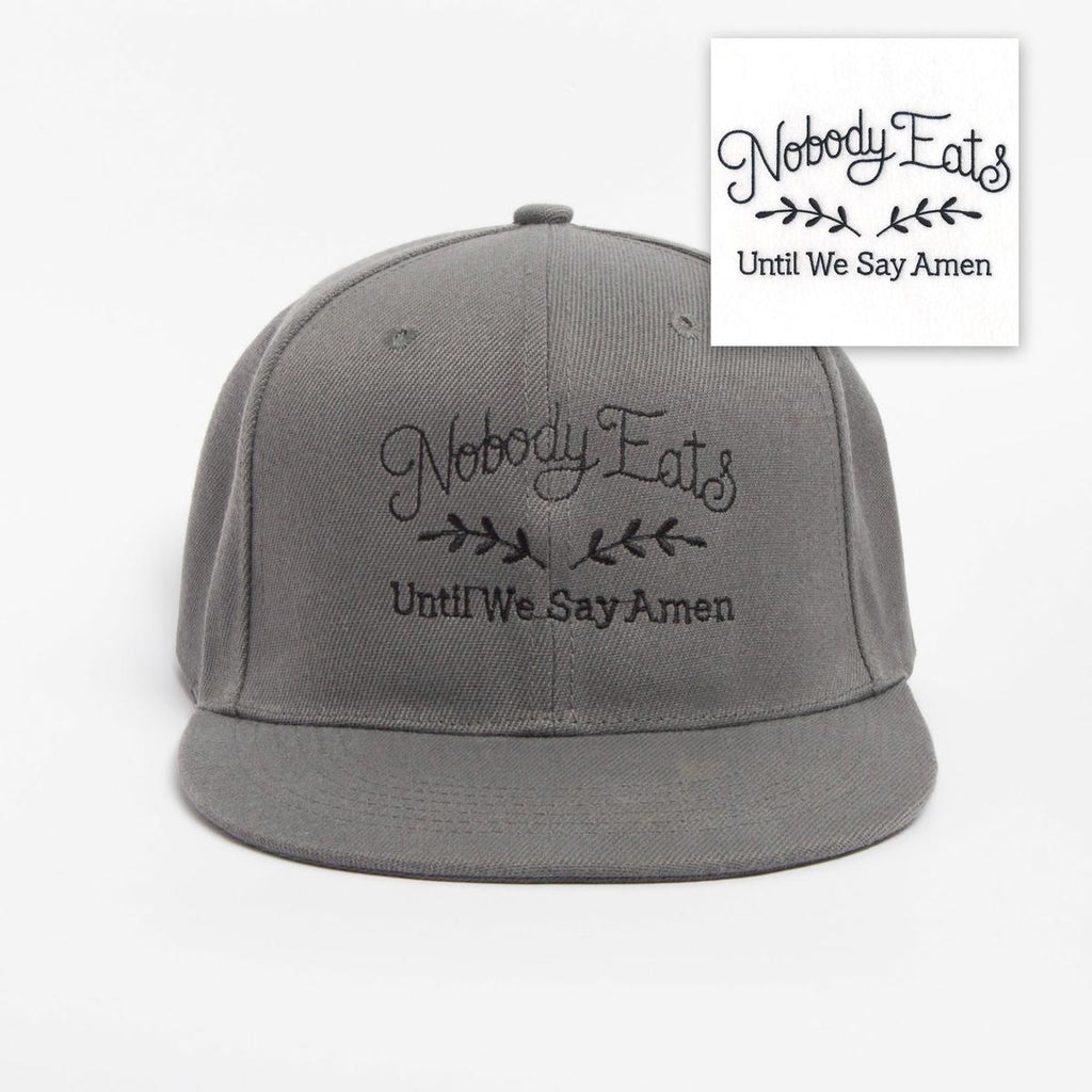Custom Embroidered Flat Baseball Cap