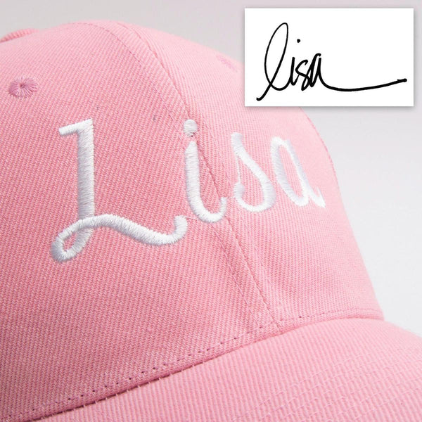 Custom Embroidered Flat Baseball Cap
