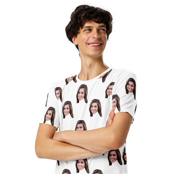 Custom Face All Over Print T-Shirt