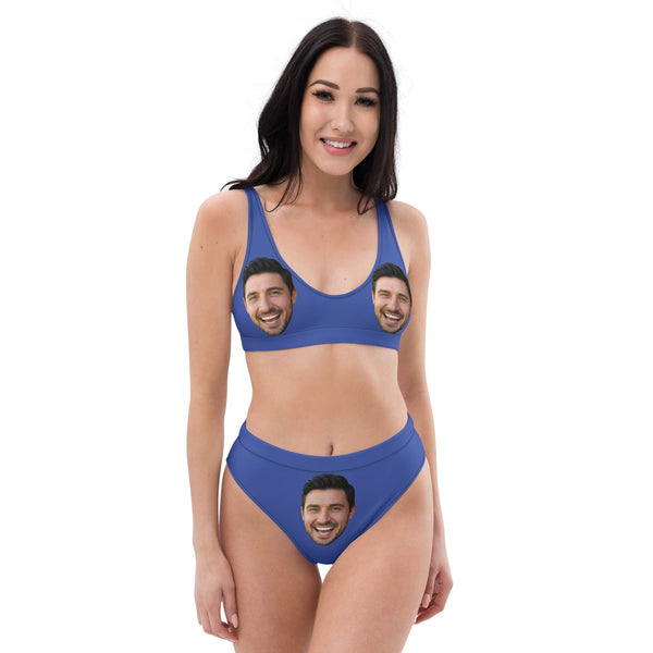 Custom Face Bikini Set Personalized Photo Swimsuit Gift
