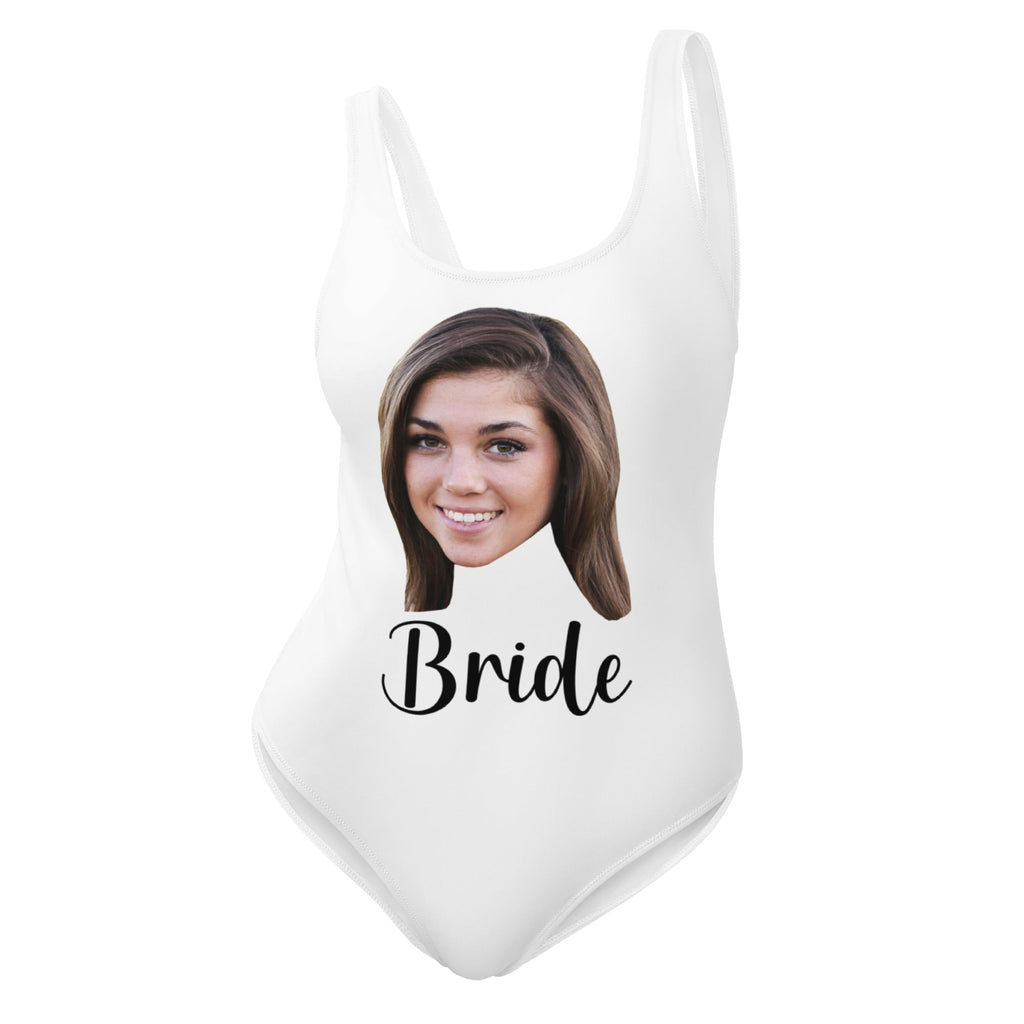 Custom Face Bride Swimsuit