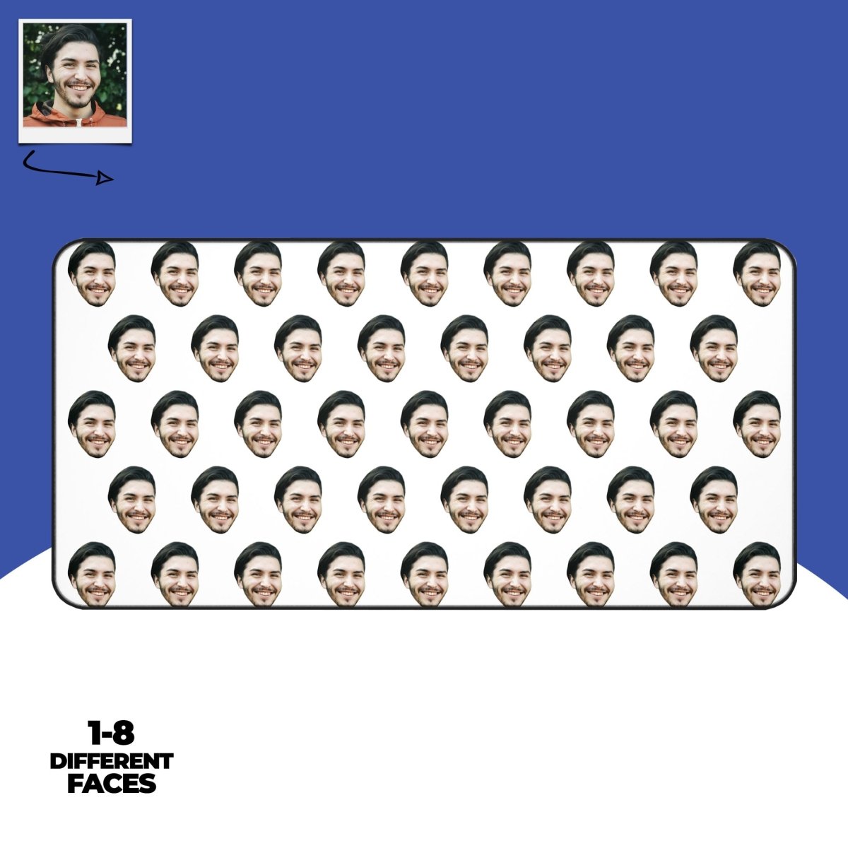 Custom Face Desk Mat Main image