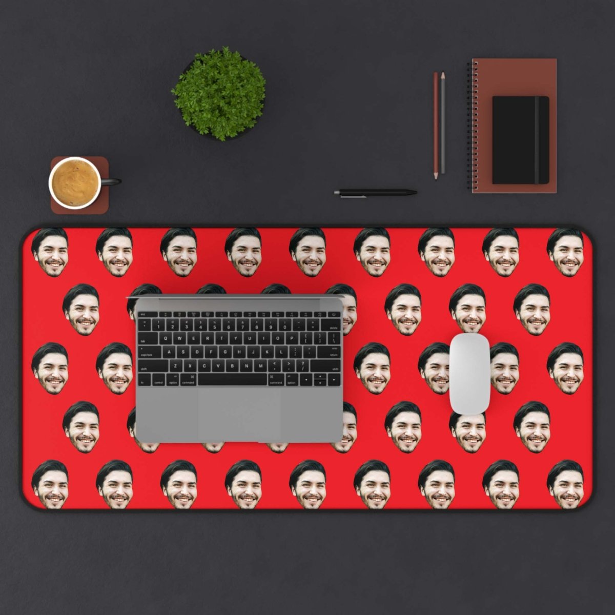 Custom Face Desk Mat Secondary image