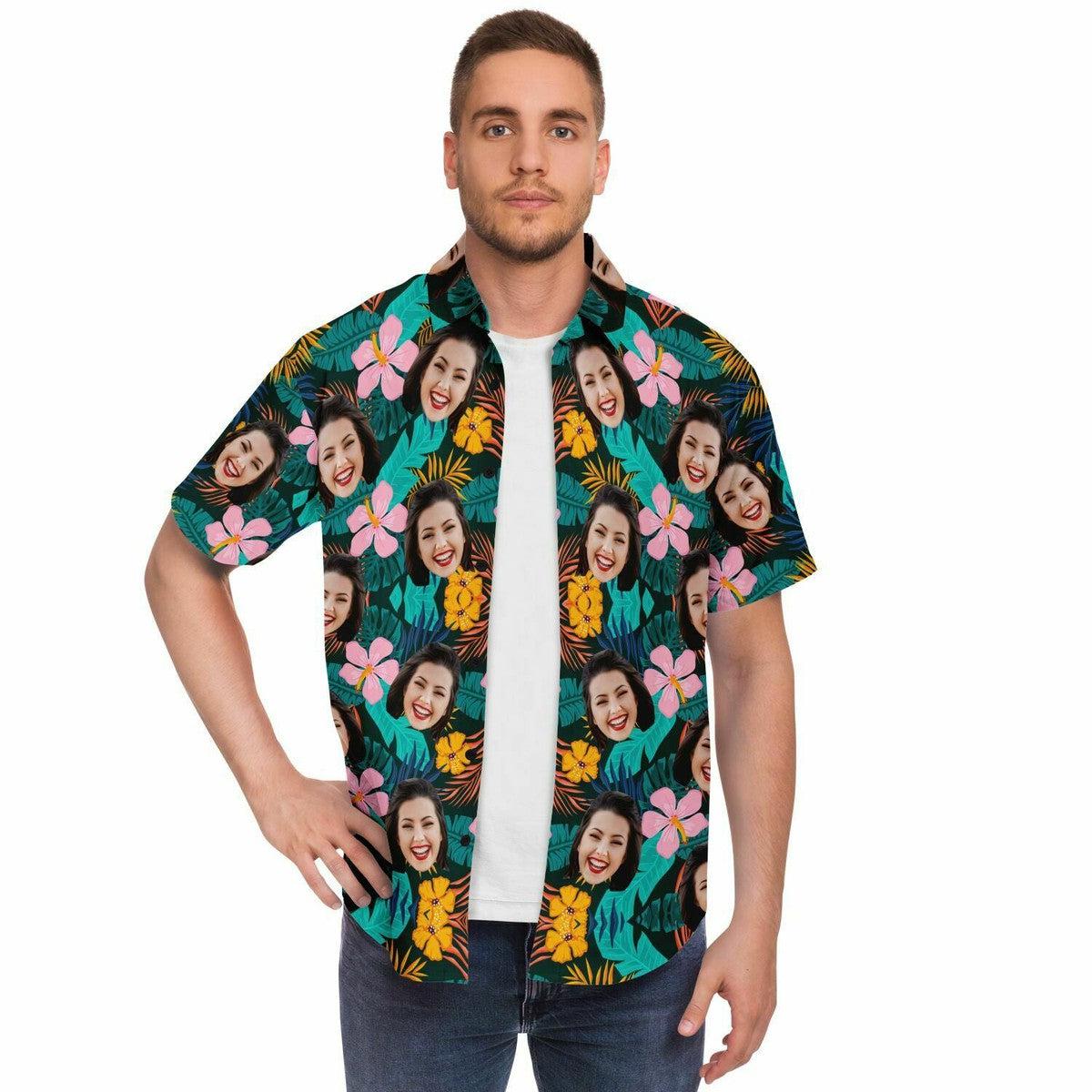 Custom Face Hawaiian Shirt Main image