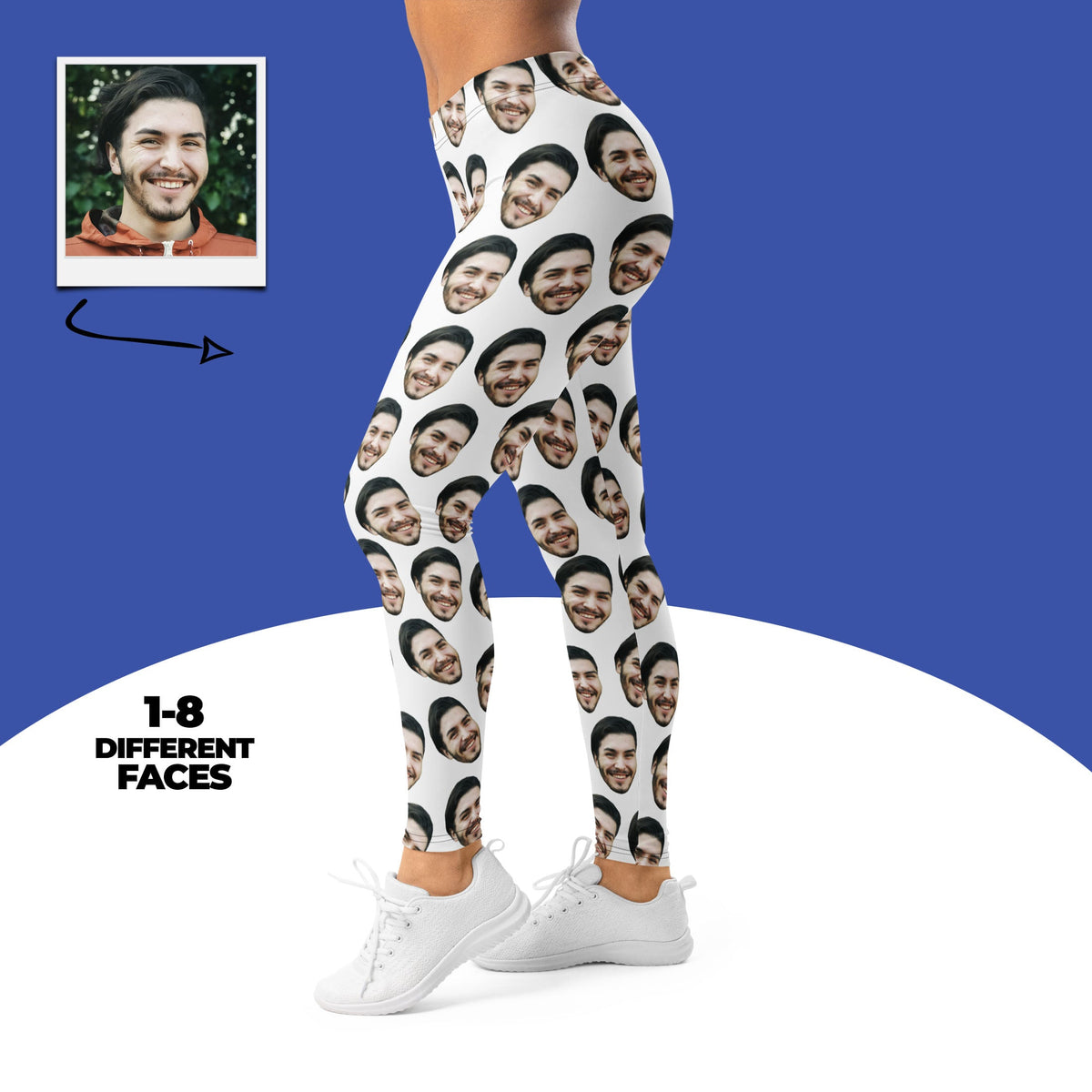 Custom Face Leggings Main image