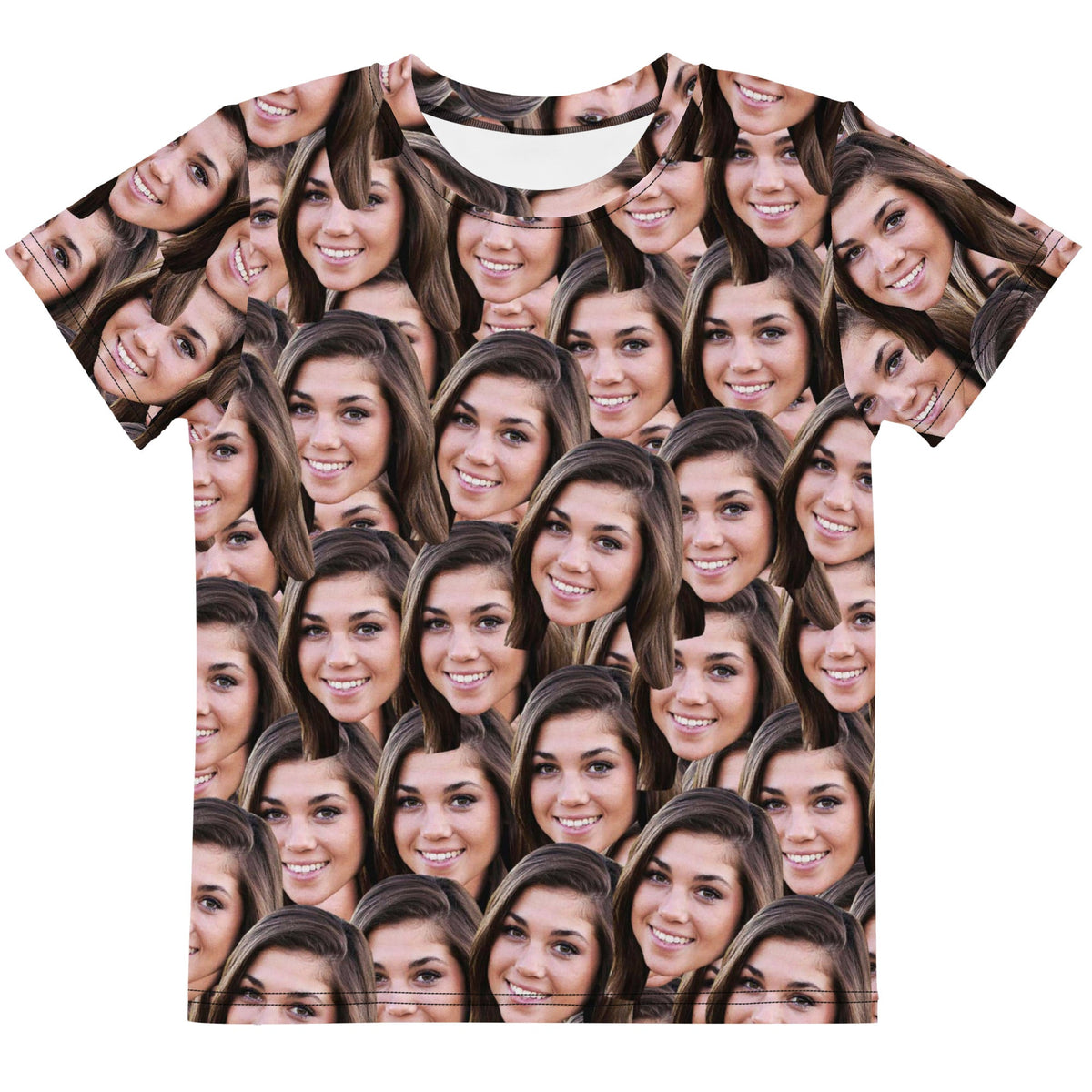 Custom Face Mash Kids T-Shirt