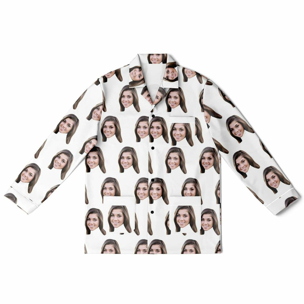 Custom Face Men's Satin Pajamas