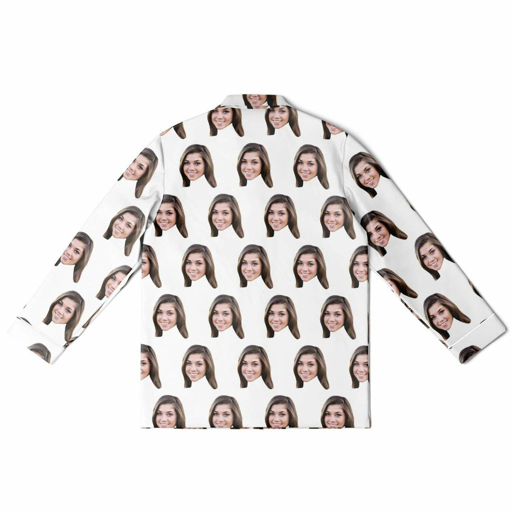 Custom Face Men's Satin Pajamas