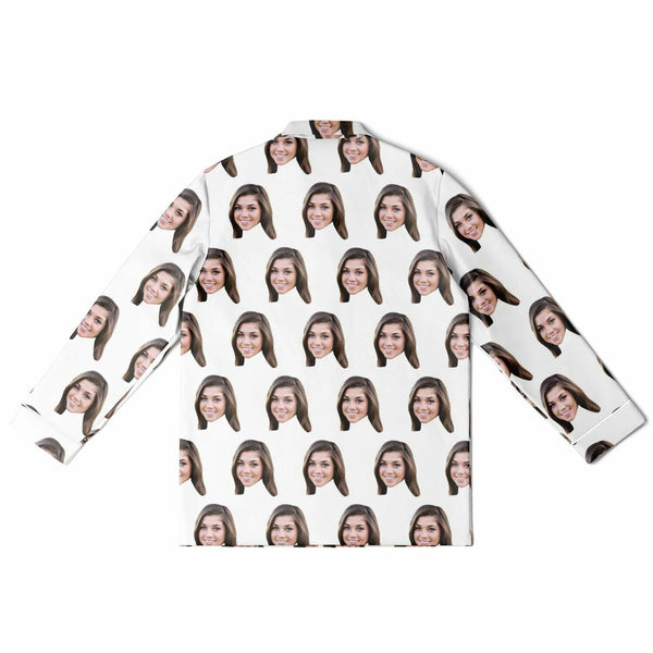 Custom Face Men's Satin Pajamas