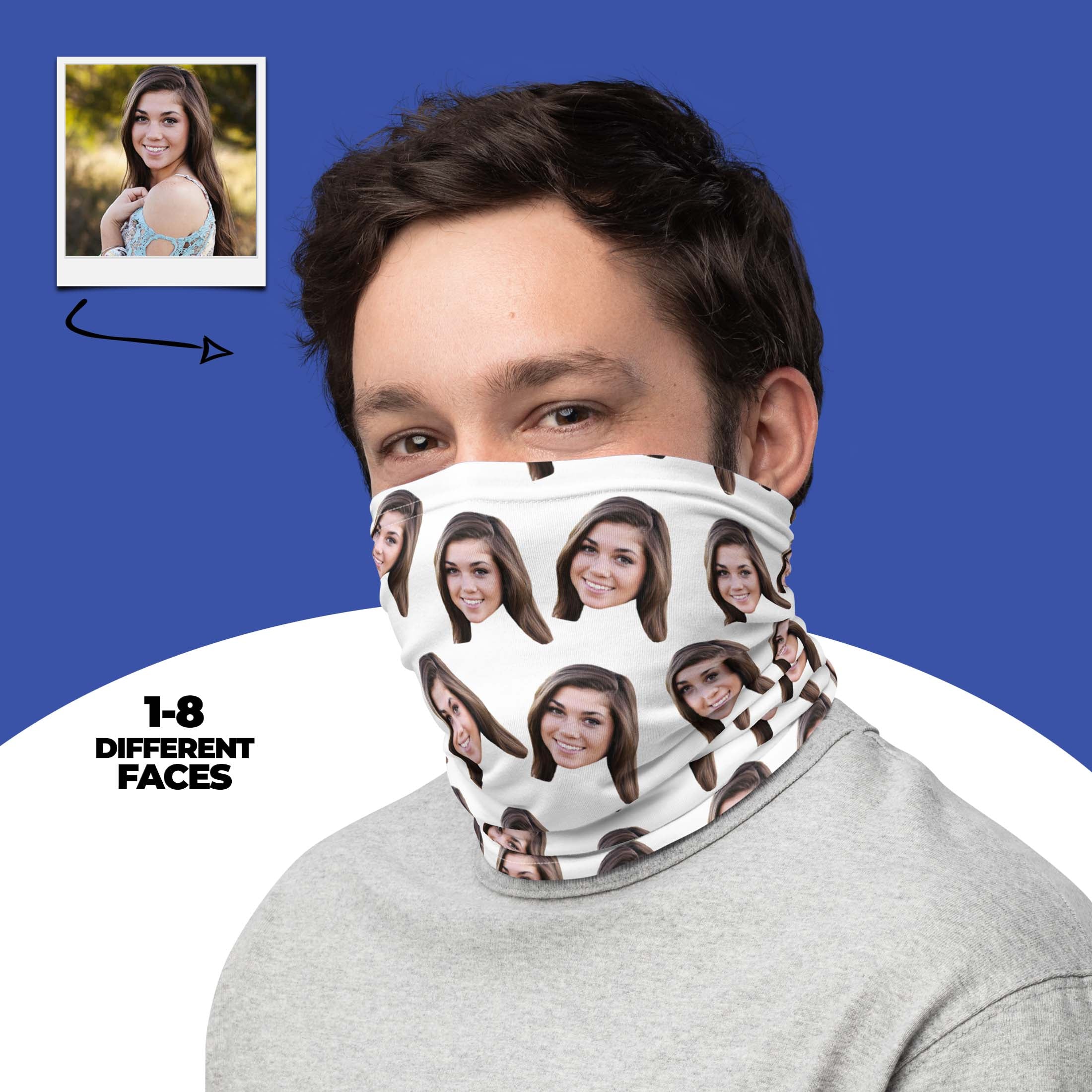 Custom Face Neck Gaiter Main image