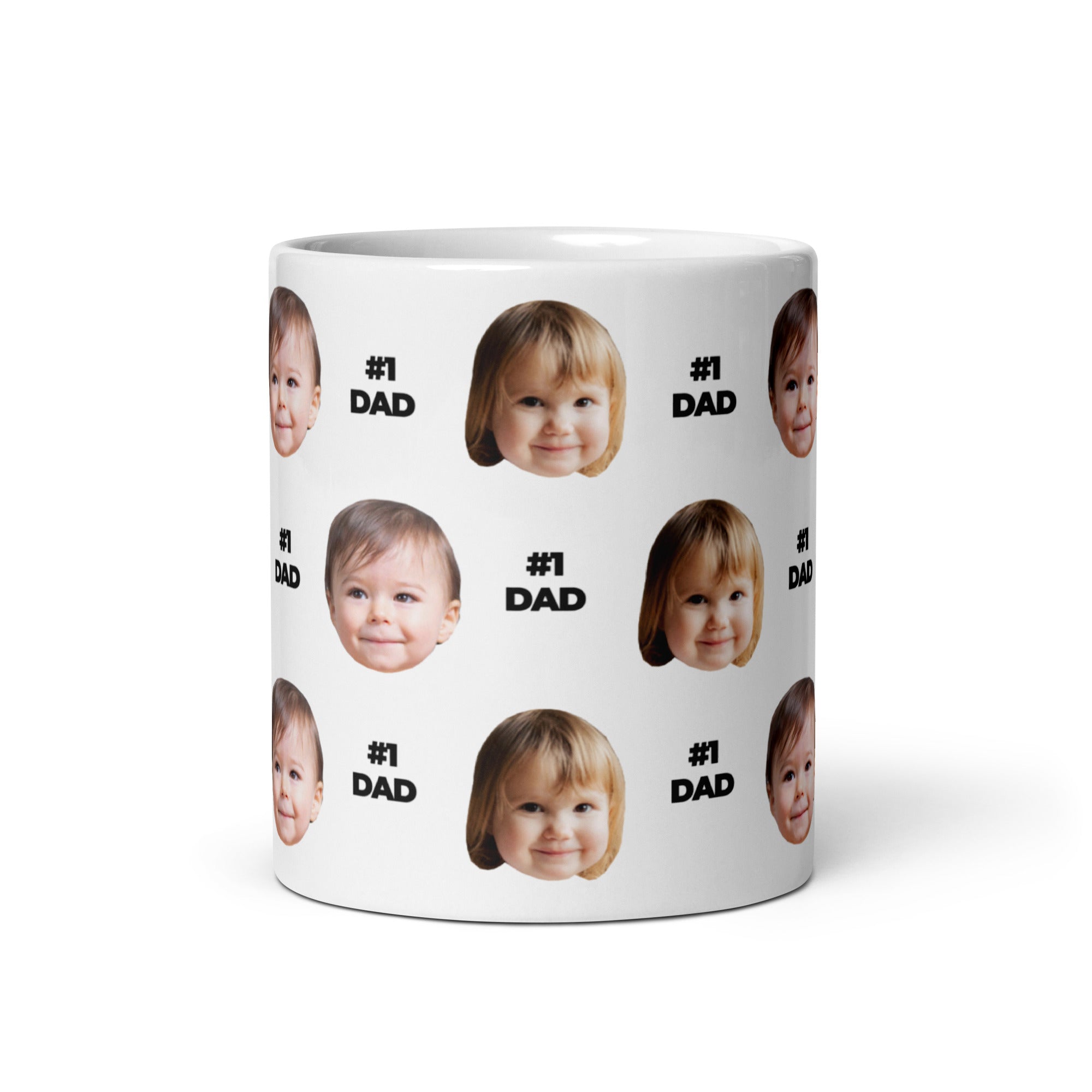 Custom Face Number 1 Dad Mug Secondary image