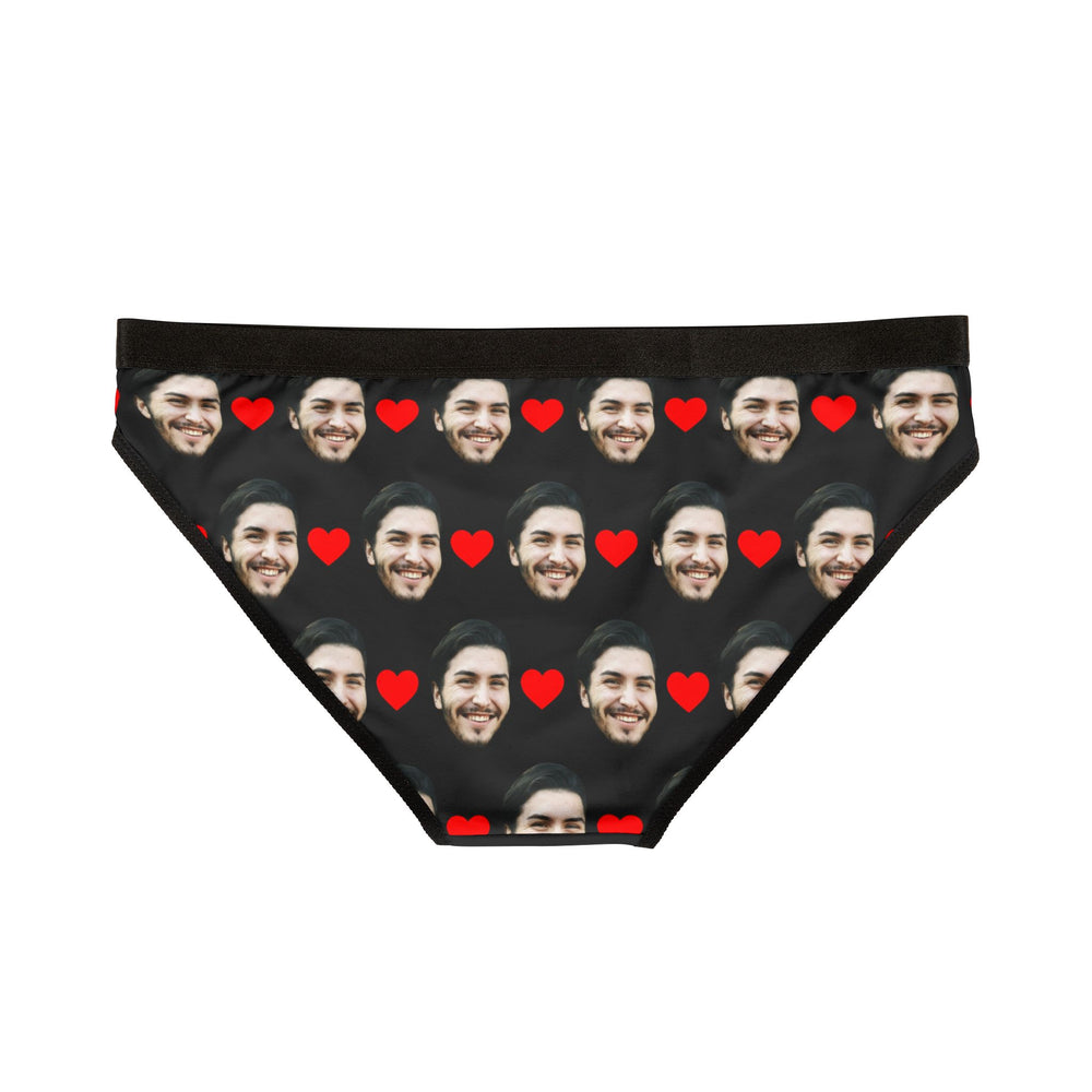 Custom Face Panties With Hearts