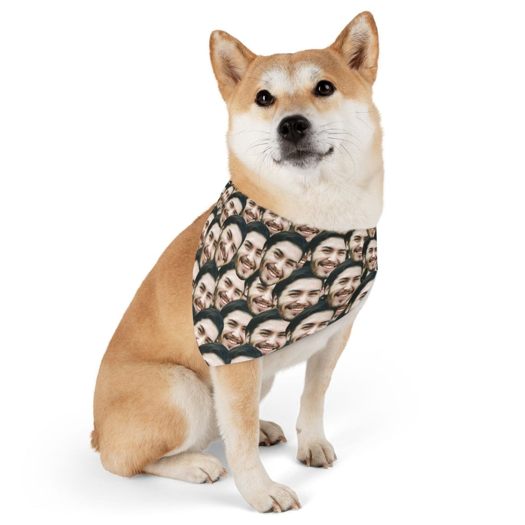Custom Face Pet Bandana Collar