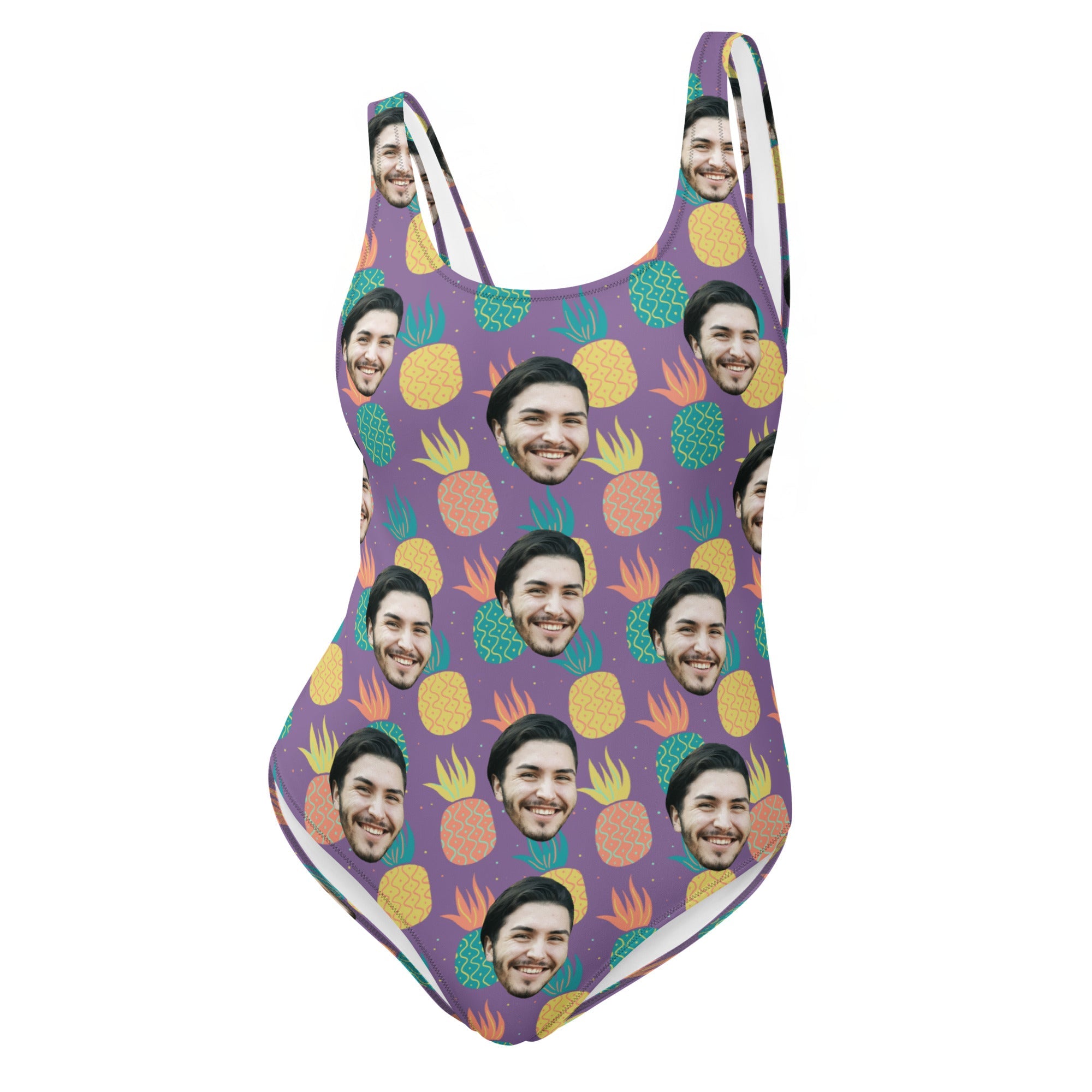 Custom Face Pineapple Swimsuit