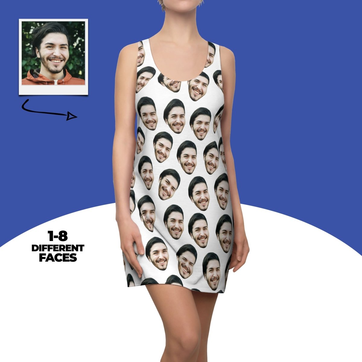 Custom Face Racerback Dress Main image
