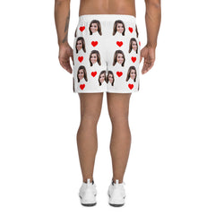 Custom Face Shorts Personalized Photo Athletic Shorts Funny Gift For Him Husband
