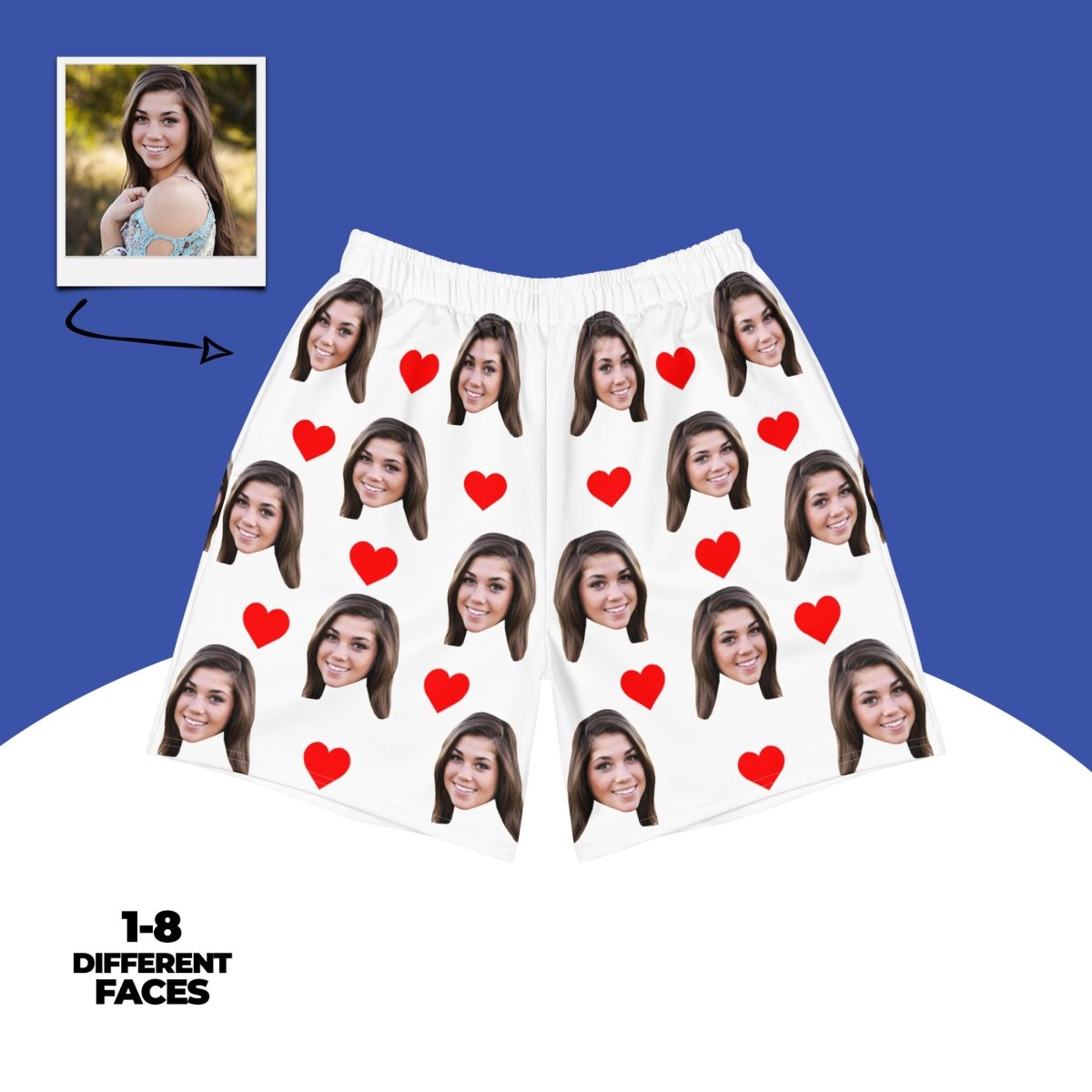 Custom Face Shorts Main image