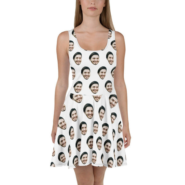 Custom Face Skater Dress